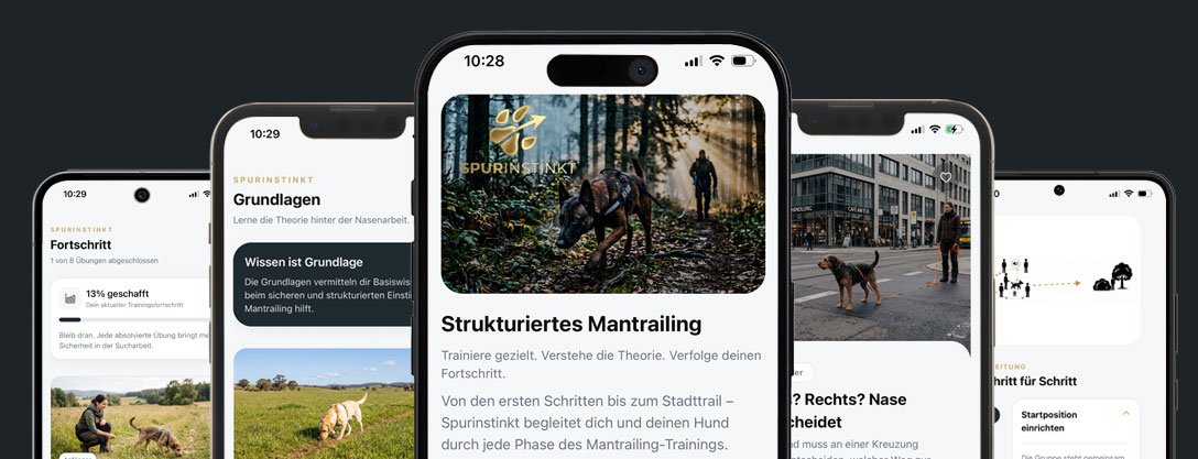Screenshots Spurinstinkt diverse Handytypen mit Details Screenshots Spurinstinkt diverse Handytypen mit Details